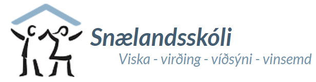 Snælandsskóli. Logo